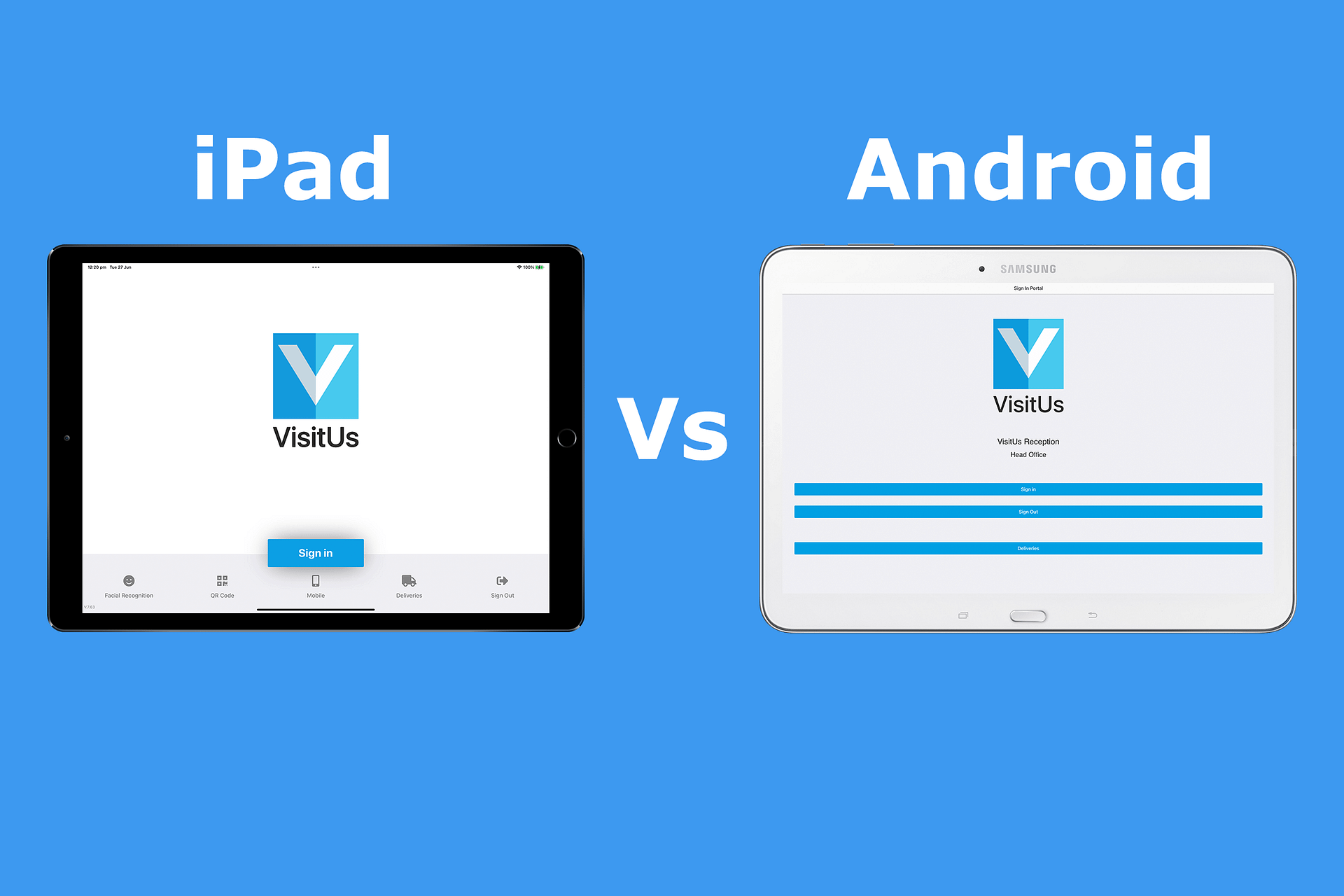 iPad vs Android Tablet for Visitor Management